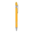 Metal Ballpoint Pen With Color Stylus Tip | https://www.bestnamebadges.com