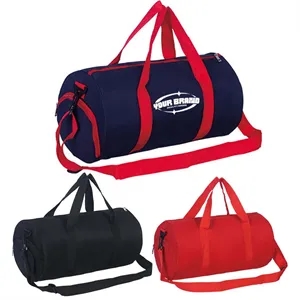 Gym Travel Duffel Bag with Shoe Compartment