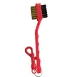 Golf Club Double Brush | https://www.bestnamebadges.com