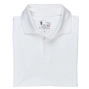 Fairway & Greene Men's USA Solid Jersey Tech Polo