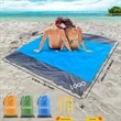Oversized Waterproof Portable Beach Blanket | https://www.bestnamebadges.com