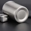 10oz. Stainless Steel Single Layer Water Cup | https://www.bestnamebadges.com