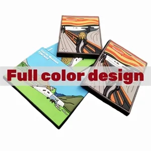 PVC Rectangle Fridge Magnet Full Color
