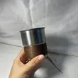 Outdoor Camping Portable Foldable Handle Cup With Straw Lid | https://www.bestnamebadges.com