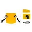 Collapsible Portable Round Outdoor Bucket | https://www.bestnamebadges.com