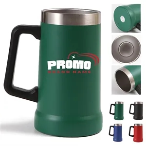24oz. Vacuum Insulation Protable Cold Tumbler W/ Handle