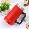 24oz. Vacuum Insulation Protable Cold Tumbler W/ Handle | https://www.bestnamebadges.com