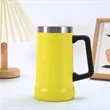 24oz. Vacuum Insulation Protable Cold Tumbler W/ Handle | https://www.bestnamebadges.com