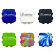 Tie Dye Custom Colors Decompression Push Bubble Cube Toy | https://www.bestnamebadges.com