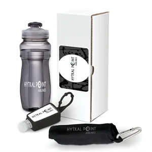 Exhibition 3-Piece Trade Show Gift Set | https://www.bestnamebadges.com