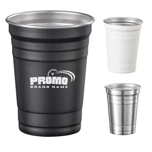 Stainless Steel Stackable Pint Drinking Cup