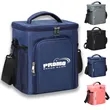 Square Large Capacity Insulated Lunch Bag Tote With Strap | https://www.bestnamebadges.com