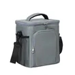 Square Large Capacity Insulated Lunch Bag Tote With Strap | https://www.bestnamebadges.com