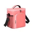 Square Large Capacity Insulated Lunch Bag Tote With Strap | https://www.bestnamebadges.com