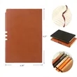50 MOQ A5 Softcover Classic College Ruled Hardcover Notebook | https://www.bestnamebadges.com