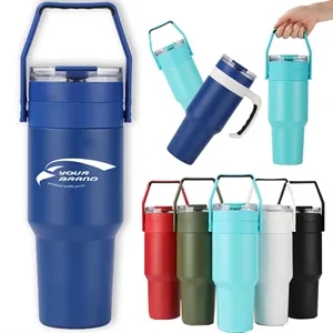 30/40 oz. Stainless Steel Insulated Tumbler with Straw Lid