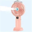 Portable Handheld Misting Fan | https://www.bestnamebadges.com