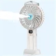 Portable Handheld Misting Fan | https://www.bestnamebadges.com