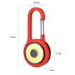 Portable Safety Carabiner Keychain LED Work Light | https://www.bestnamebadges.com
