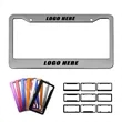 Colorful Standard Metal License Plate Frames | https://www.bestnamebadges.com