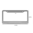 Colorful Standard Metal License Plate Frames | https://www.bestnamebadges.com