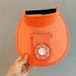 Sun Visor Hats with Fan | https://www.bestnamebadges.com