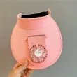 Sun Visor Hats with Fan | https://www.bestnamebadges.com