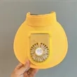 Sun Visor Hats with Fan | https://www.bestnamebadges.com
