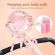 Portable Stroller Fan | https://www.bestnamebadges.com
