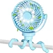 Portable Stroller Fan | https://www.bestnamebadges.com
