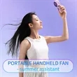 Mini Portable Fan | https://www.bestnamebadges.com