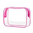 Clear Waterproof Toiletry Bag | https://www.bestnamebadges.com
