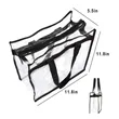 PVC Clear Zipper Tote Bags | https://www.bestnamebadges.com