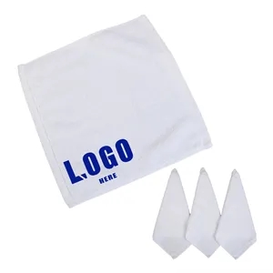 White Square Multifunctional Cotton Towel