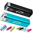 2600 mAh Mini Aluminium with LED Display Portable Power Bank | https://www.bestnamebadges.com