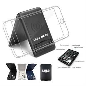 15W Wireless Charging Phone Stand With Ports