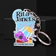 Hard Enamel Key Chain - 1.75" | https://www.bestnamebadges.com