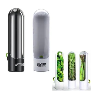 Herb Saver For Refrigerator Vegetable Preservation Bottle