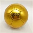 5# Gold Color Football Can Custom Logo | https://www.bestnamebadges.com