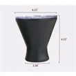 11oz. Stainless Steel Martini Margarita Cocktail Tumbler | https://www.bestnamebadges.com