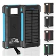 Outdoor Fast Battery Hand Crank Solar Charger Flashlight | https://www.bestnamebadges.com