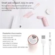 Mini Portable Fan | https://www.bestnamebadges.com