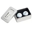 Titleist Pro V1 Two Golf Ball Business Box Tin | https://www.bestnamebadges.com