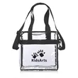 Game Day Clear Tote Bag | https://www.bestnamebadges.com