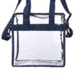 Game Day Clear Tote Bag | https://www.bestnamebadges.com