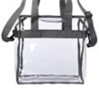 Game Day Clear Tote Bag | https://www.bestnamebadges.com