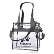 Game Day Clear Tote Bag | https://www.bestnamebadges.com