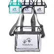 Game Day Clear Tote Bag | https://www.bestnamebadges.com