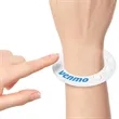 Zoom Popper Wrist Disc | https://www.bestnamebadges.com