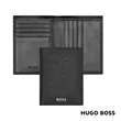 Hugo Boss® Classic Grained Folding Card Holder | https://www.bestnamebadges.com
